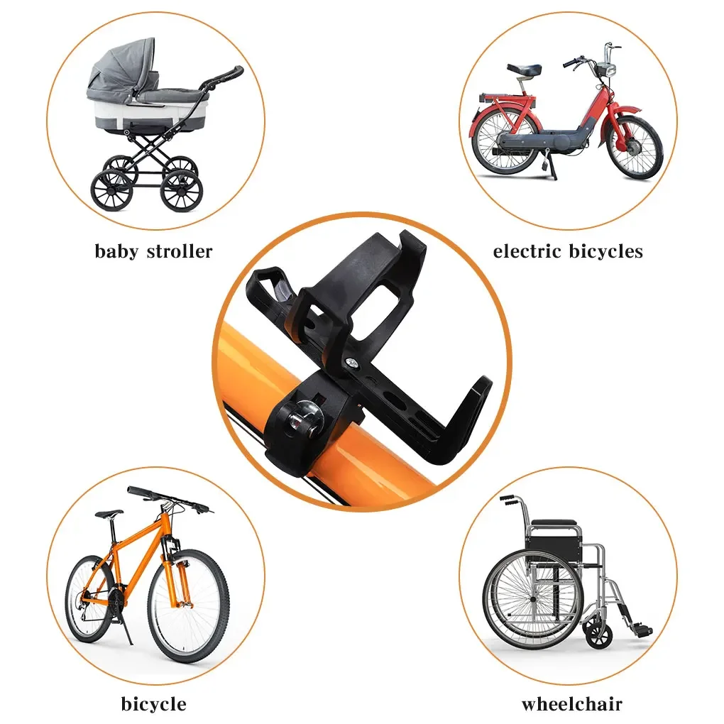 Portabotellas giratorio para bicicleta de montaña, soporte para botella, herramienta de agua, soporte para taza, accesorios para ciclismo