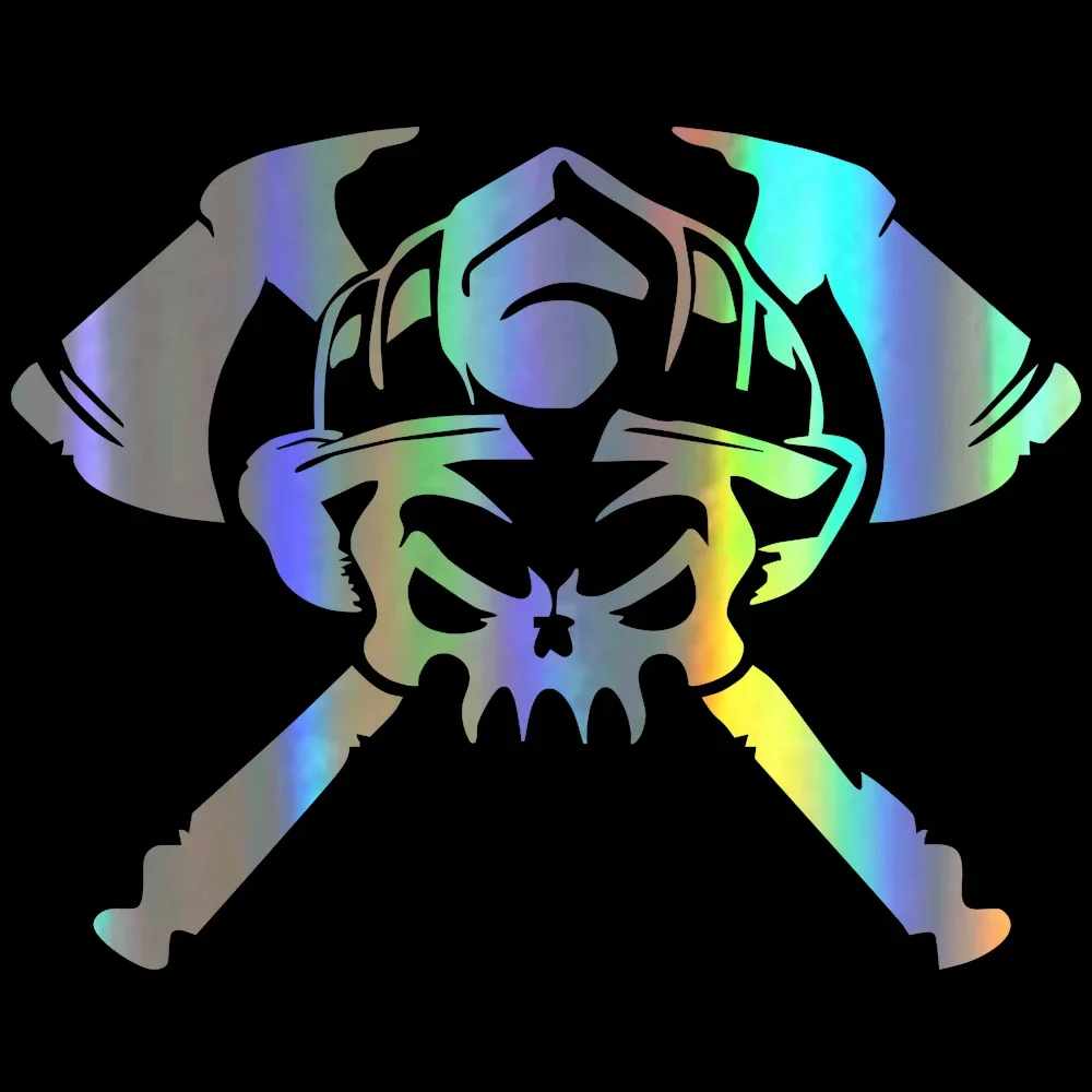 Fashion Skull Series Car Sticker Vinyl Reflective Funny Stickers on Auto 3D Motorcycle Moto Stickers and Decals Car Styling