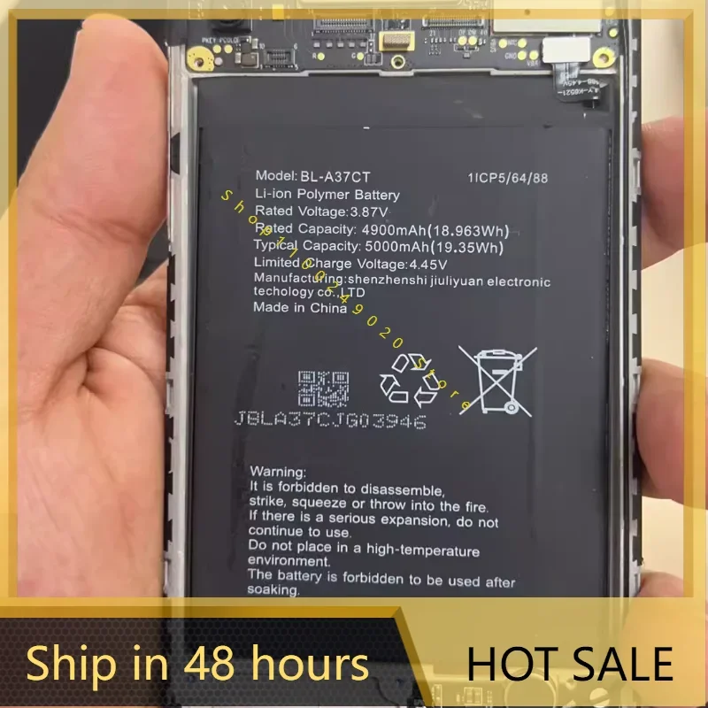 

Для Blue Sky Lt M30 аккумулятор мобильного телефона BL-A37CT аккумулятор 5000 мАч