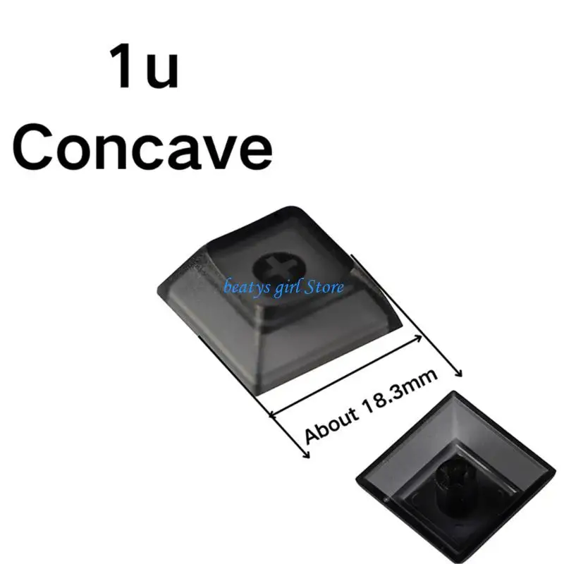 C7AB 10Pcs Caps for Keyboards DSA Blank Personality Supplement Keycap 1U 1.25U 1.5U 1.75U 2U 2.25U 2.75U 6.25U 7U Keycap