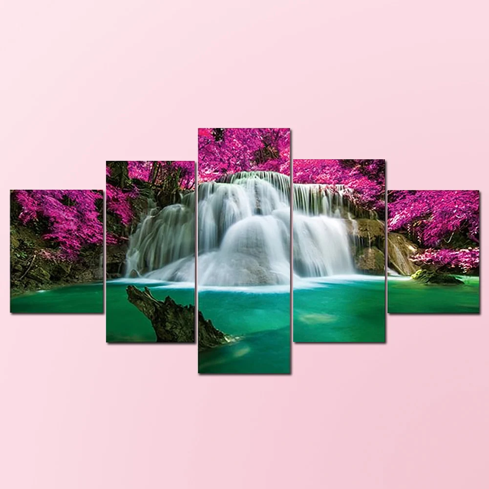 

Complete DIY 5D Diamond Painting Kit with Rhinestones and Canvas Large Size 95x45cm Perfect for Home Wall Decoration