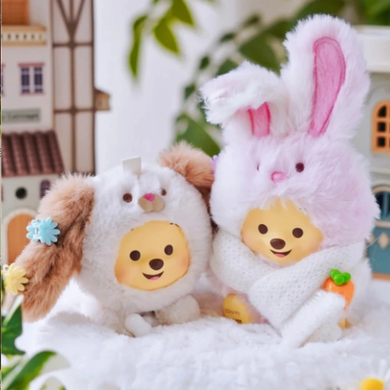 

New Original Toptoy Winnie The Pooh Happy Farm Series Blind Box Kawaii Anime Figure Surprise Mystery Box Girls Birthday Gift