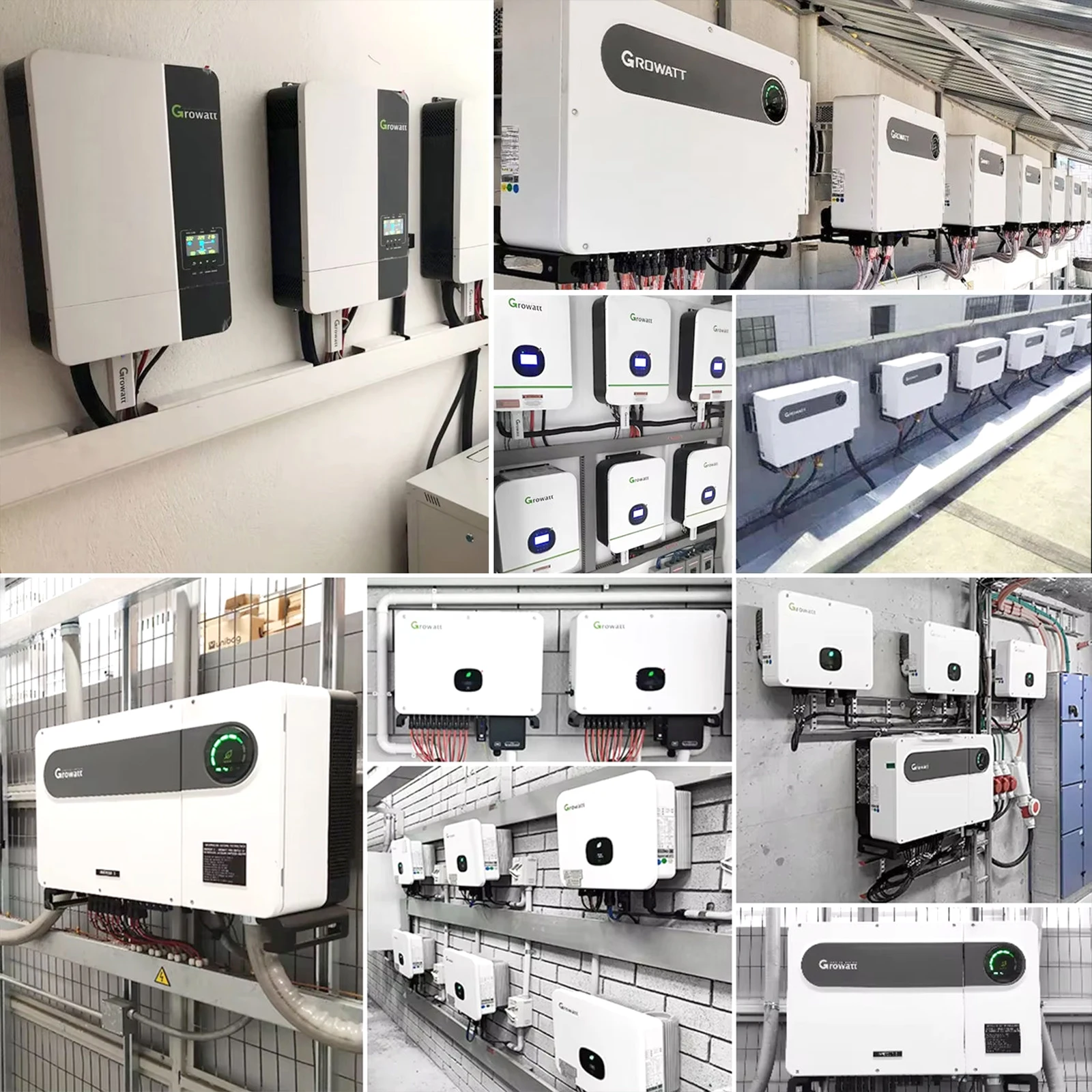 The Best Selling ‘Growatt Brand Battery-Compatible Three Phase 30kw 40kw 50kw Hybrid Inverter for Use