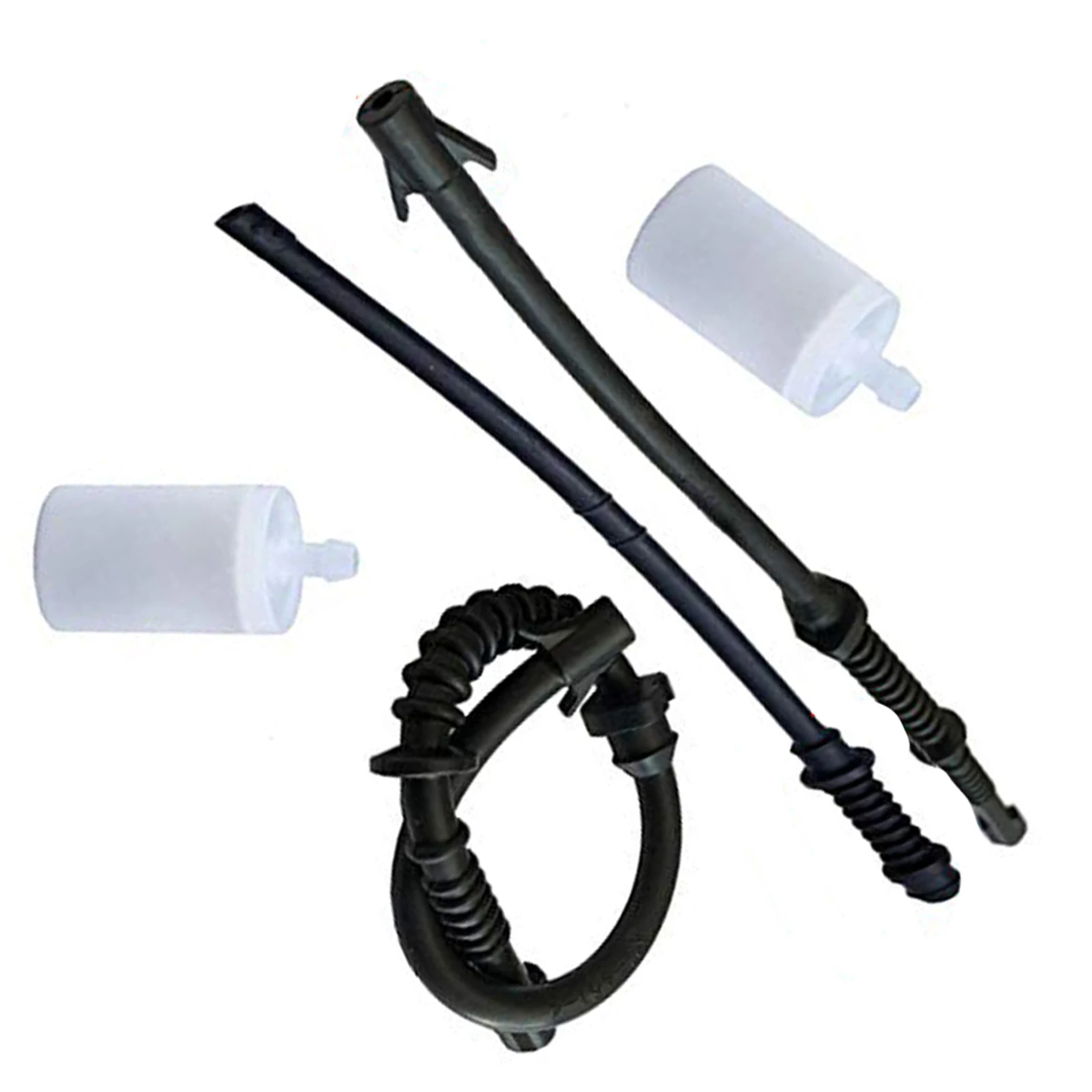 Fuel System Hose Kit for For 440 For 440E 445 445E 450 450E Chainsaws Includes 2 Fuel Lines 1 Return Line Filter