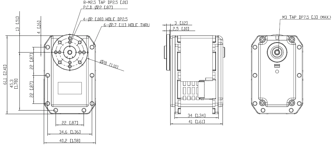 ROBOTIS DYNAMIXEL MX-64T servo Dynamixel special steering engine for robot