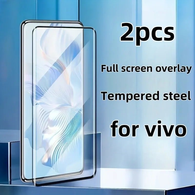 2Pack HD Transparency Tempered Glass for Vivo X200s X200 Ultra X100 Ultra X200 Promini X100s X90 X80 Pro Phone Protective Film