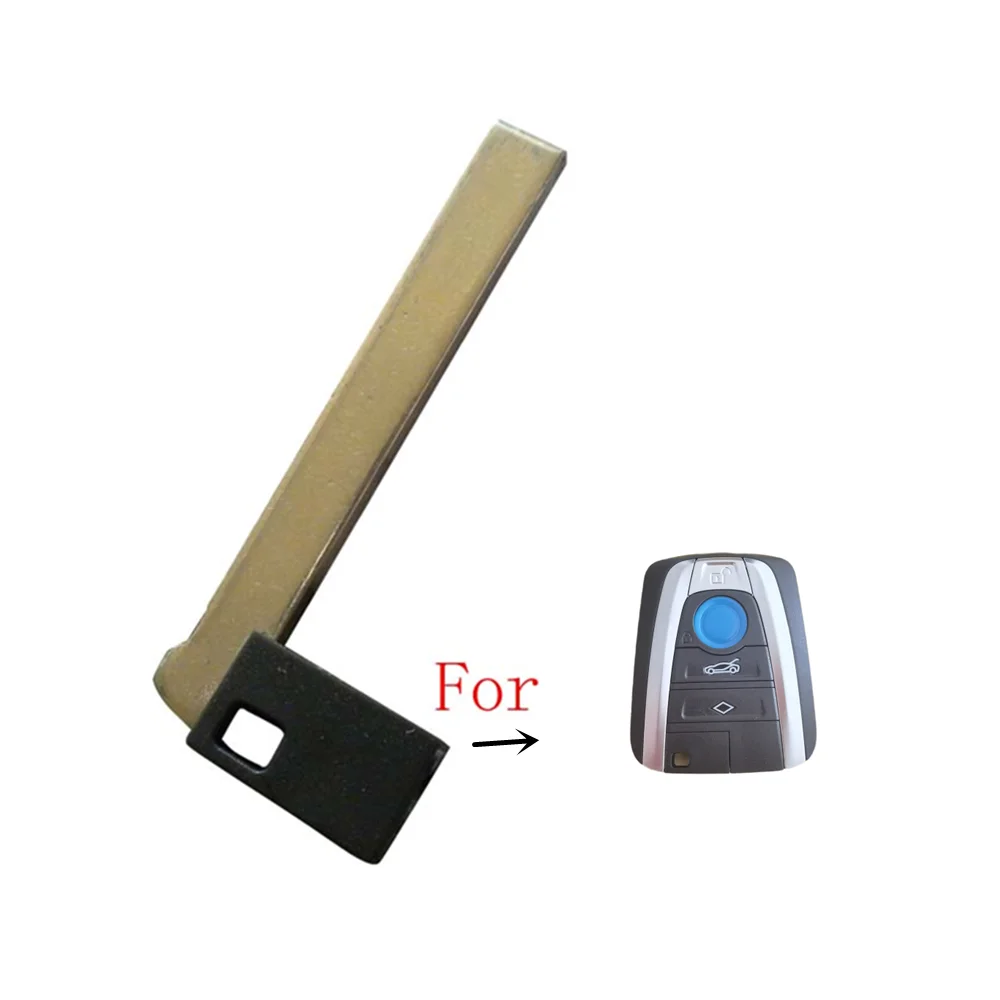 

Smart Remote Car Key Uncut Insert Emergency Blade for BMW i3 i8 2014 2015 2016 2017, Replacement Fob Uncut Blank Blade