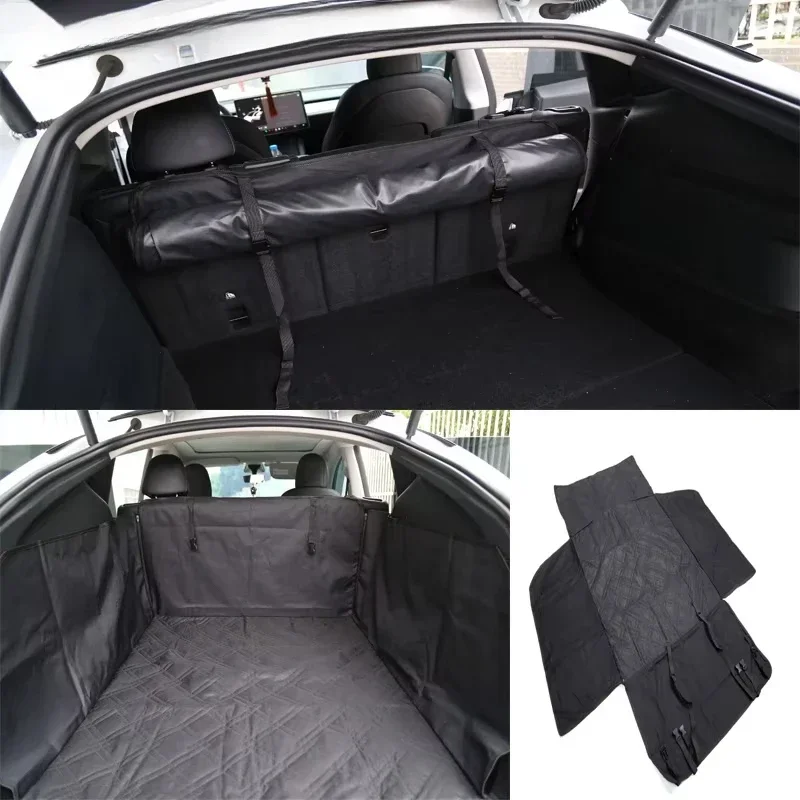 Dog Carrier Wear-resistant Dog Car Seat Cover For Tesla Model Y Waterproof Portable Liner Cover Protects Vehicle Easy To Install