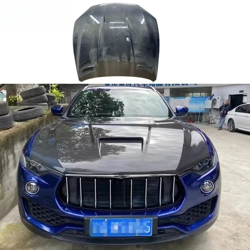 

Levante High Quality Carbon Fiber Engine Hood Engine Bonnet for Levante