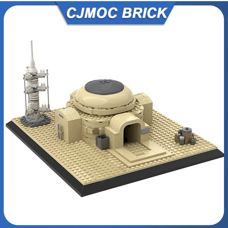 456PCS Home On Tatooine  with Moisture Vaporator Space War Building Block Brick Toys Kids Collector Birthday Gifts MOC-20097