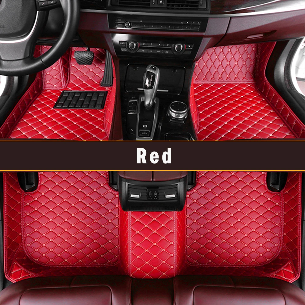 Custom Car Floor Mats For LEXUS GS350 GS200T GS450H LS430 Leather Waterproof Foot Cover Auto Carpets Floor Liners