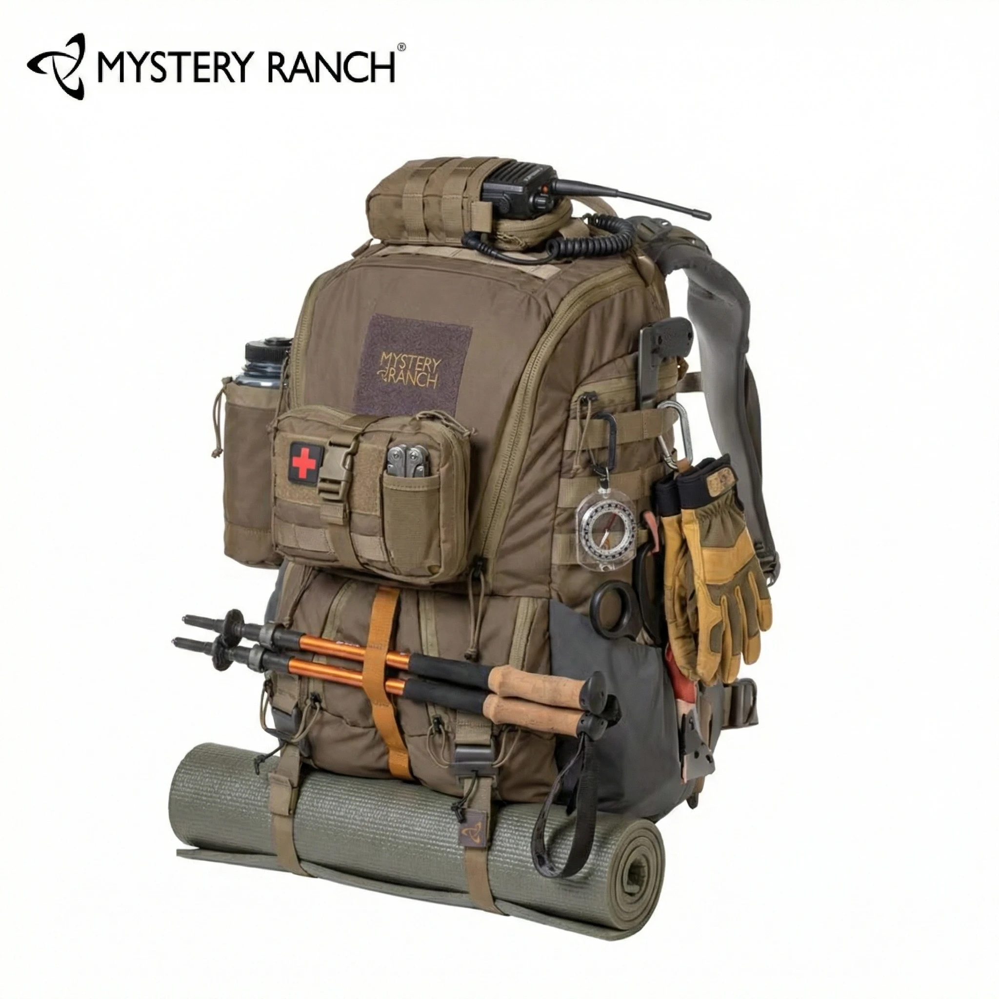 Mysterious Ranch RIP Bergsteiger-Reiserucksack – 32 l, robuster Outdoor-Wanderrucksack für Reisen und Camping – Detail 8