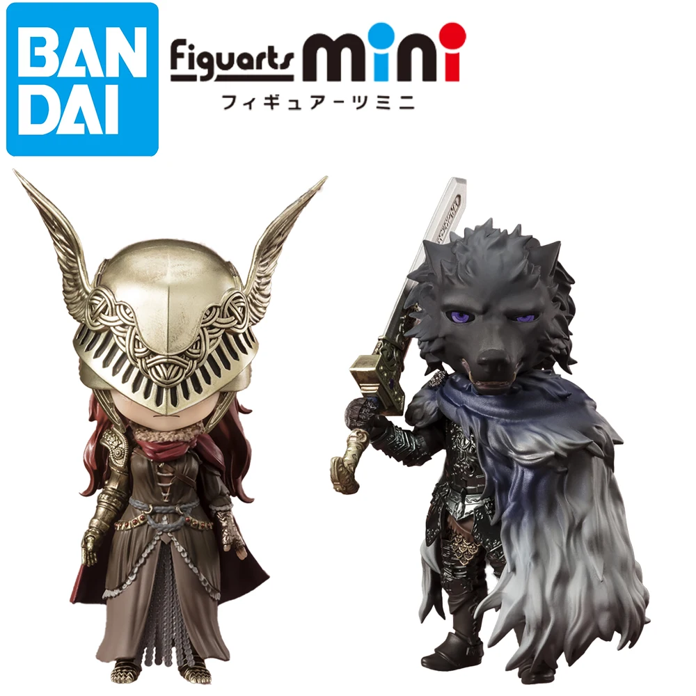 

Stocked Original Bandai Figuarts Mini Elden Ring Blaidd The Half-Wolf Malenia Collectble Model Toys Game Figures Gifts for Fans