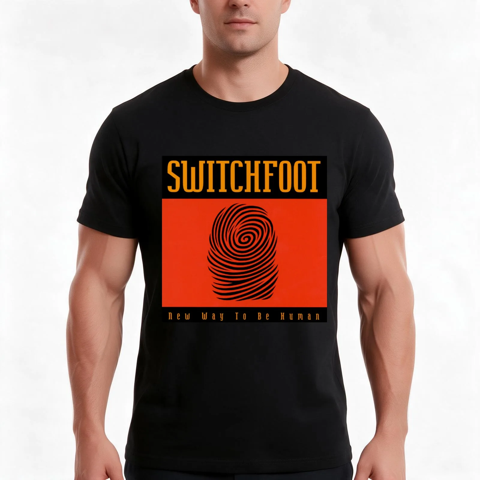 Switchfoot new way to be human T-Shirt Summer Casual Cotton Tee Oversized Streetwear Tops Vintage Graphic Print 100% Cotton