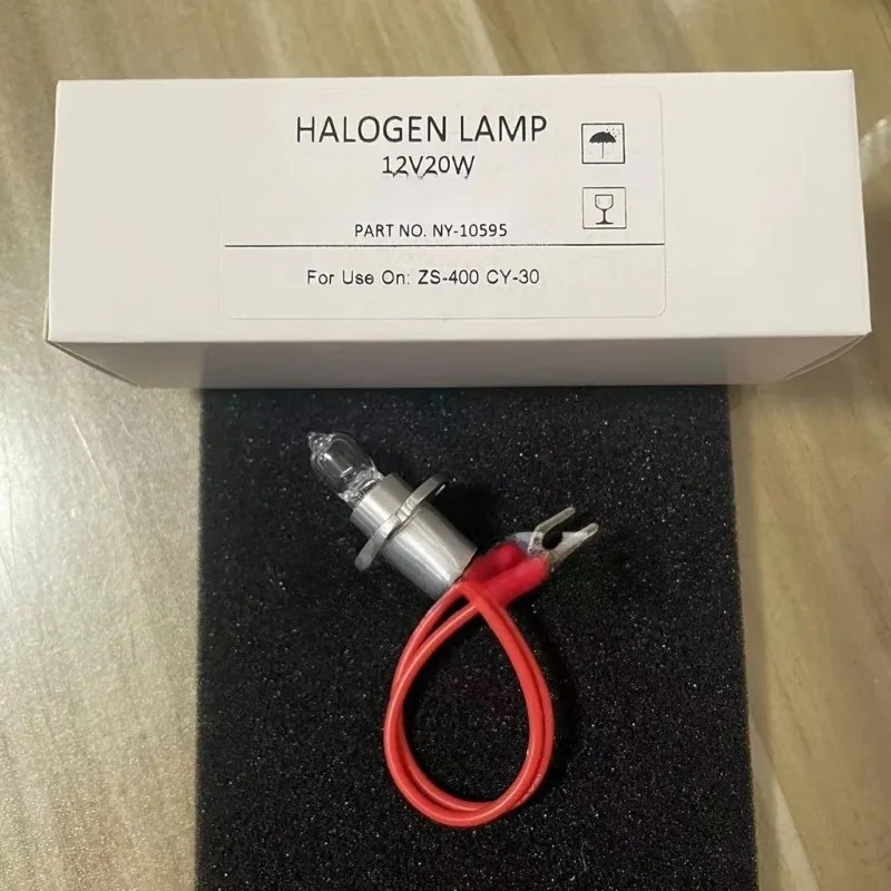 

Suitable for ZYBIO ECX200 EXC400 ZS400 Light Source Bulb 12V 20W Exc200 ZYBIO 12V20W Halogen Lamp