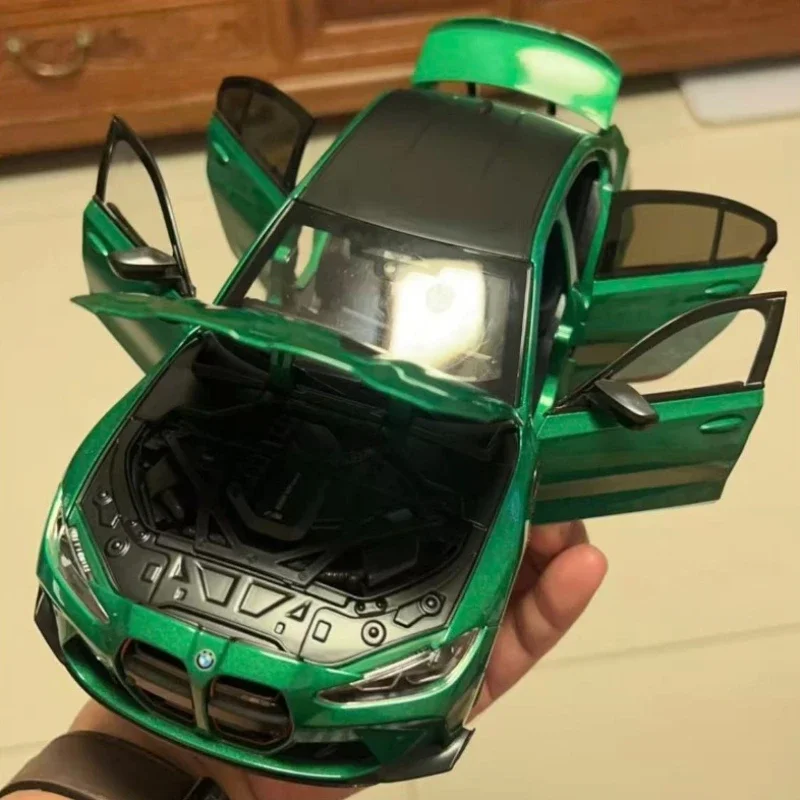 Alloy M3 Car Replica 1:18 Large Body Ultra Detailed Craft Open Doors Sliding Feature Stylish Decoration Premium Companion Gift