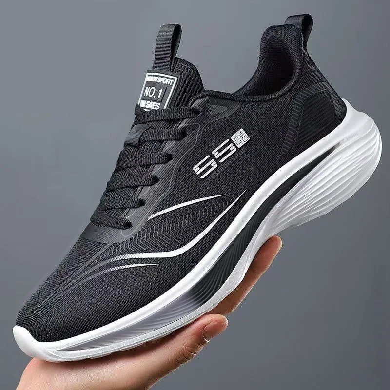 

new summer men's breathable mesh casual running shoes are fashionable, versatile and comfortable sports shoes