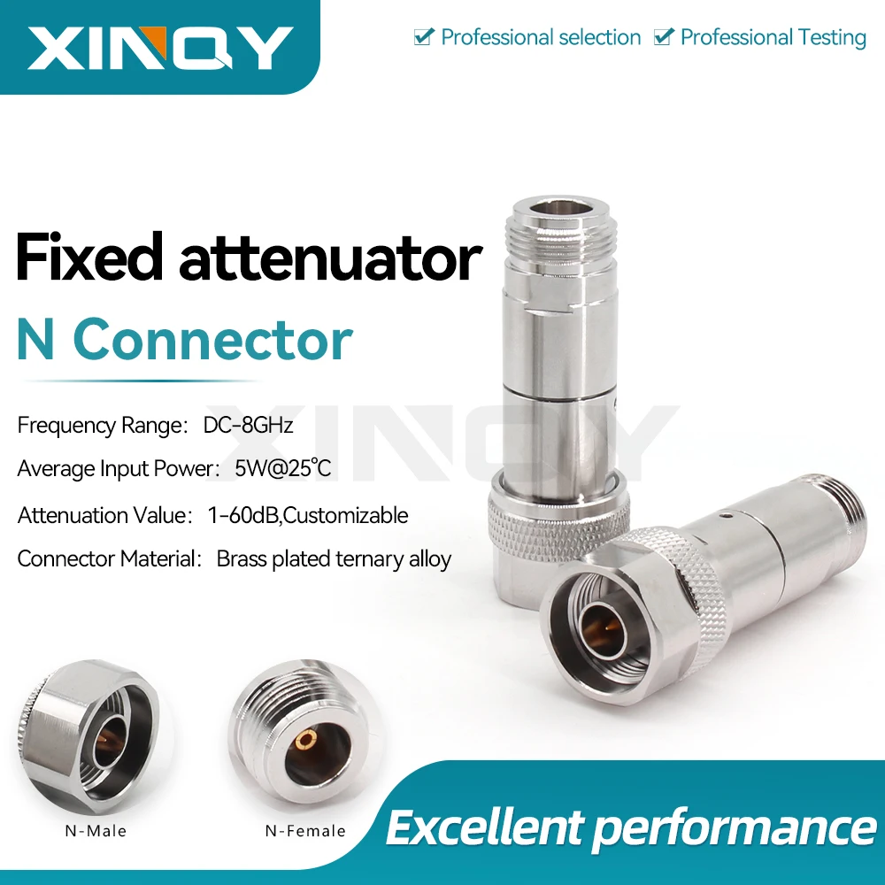 attenuateur-fixe-de-type-n-xinqy-0-8g-1-3-6-10-20-30-40db-5w-test-coaxial-rf