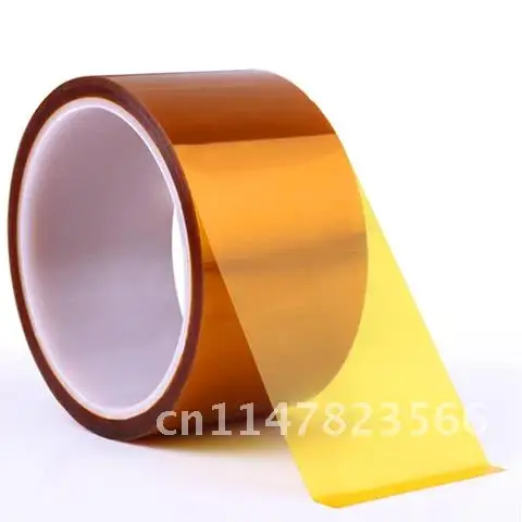 1PC Professional 30M Heat Resistant High Temperature High Insulation Electronics Industry Welding Polyimide Kapton Tape 11 Sizes