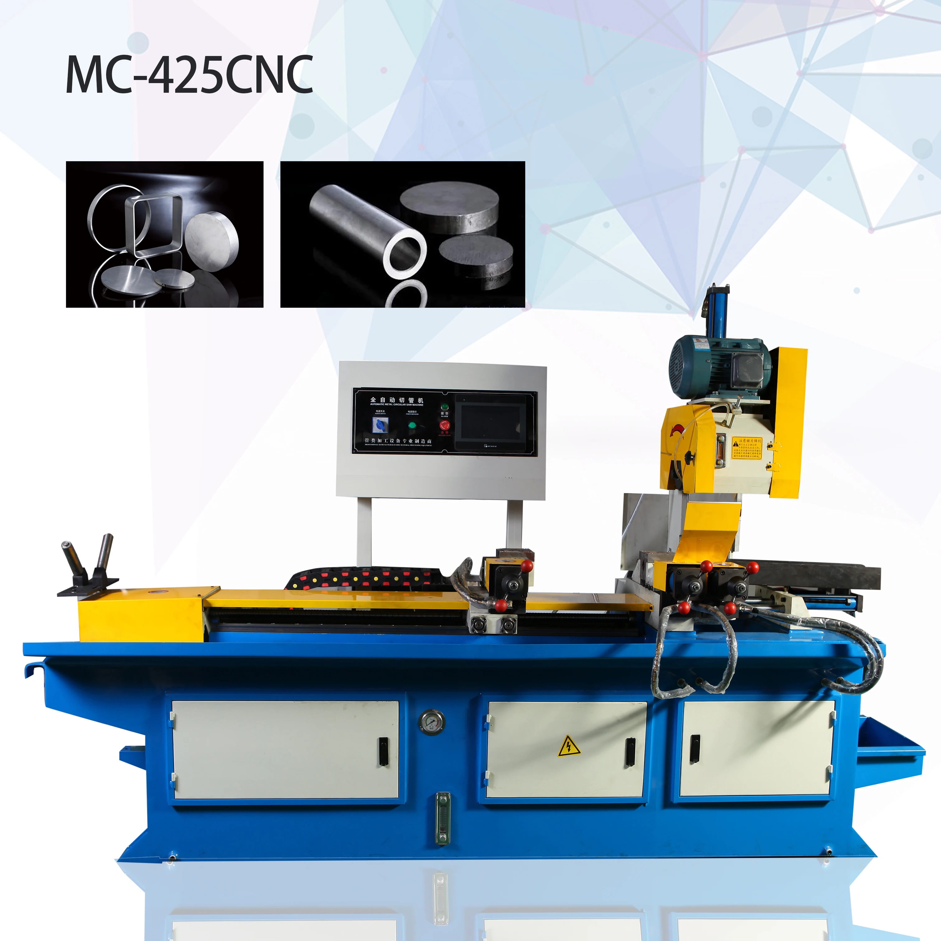

Electrical Pipe Cutting Machine With Auto Feed - Simplify Your Pipe Cutting Workflow
