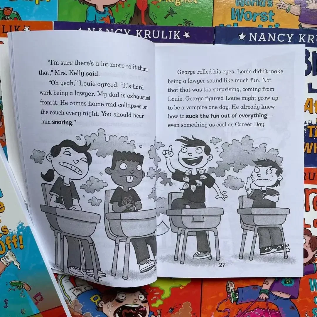 رواية الفصل للأطفال جورج براون كلاس المهرج 19 مجلدًا #5