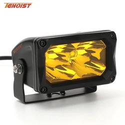 3.5 Inch White Yellow Spot Flood LED Work Head Fog Driving Light For Car SUV Offroad Truck ATV UTV Motorcycle 10-80V