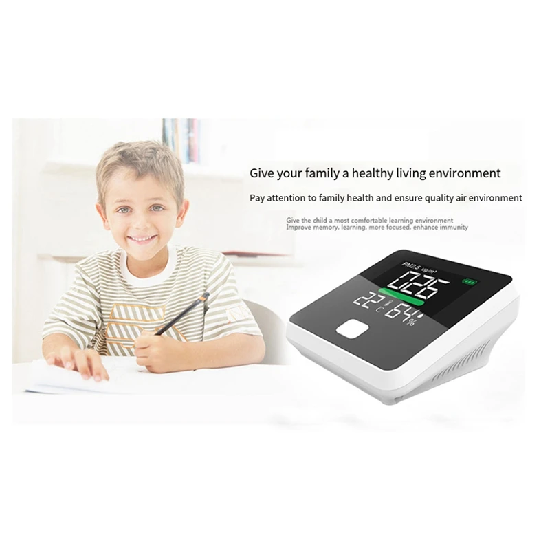 1 PCS PM2.5 Dust  Household Indoor Laser Meter Air Quality Testing Instrument Gas