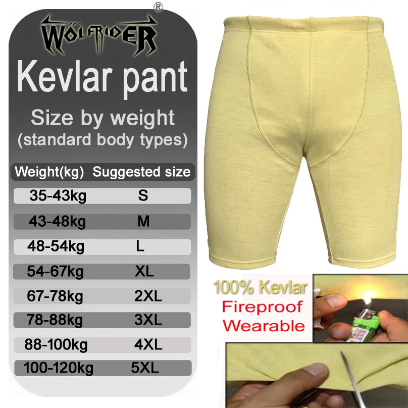 Motorcycle Shorts Kevlar Pants Aramid Fiber Protective Gear for Men Women Riding Touring Motorbike Essentials