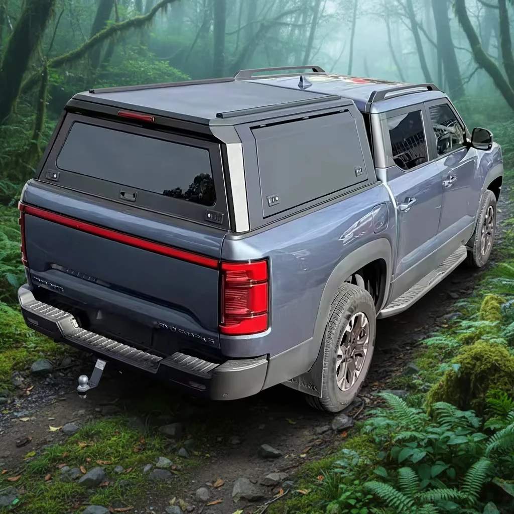 

Offroad Waterproof Folding Aluminum Alloy Camper Shell for F150 RAM Shark 6 2025