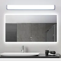 25cm 40cm LED Wall Lamp Bathroom Moisture-proof Mirror Light Home Hotel Decors Super Bright Long Strips Bedside Wall Lights