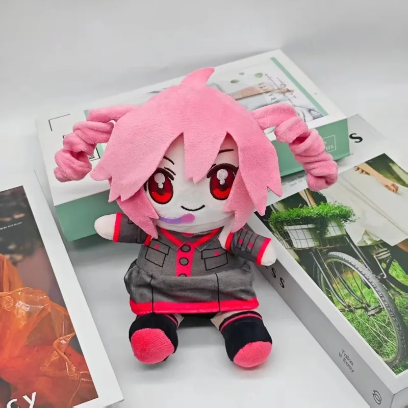 20cm Kasane Teto Plush Toy Soft Doll Stuffed Plushies Figure Anime Cosplay Cartoon Birthday Present Christmas Gift for Fans Girl