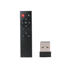 2.4G Air Mouse Remote Control with USB Receiver for TV Box Computer PC Laptop Supports Linux System