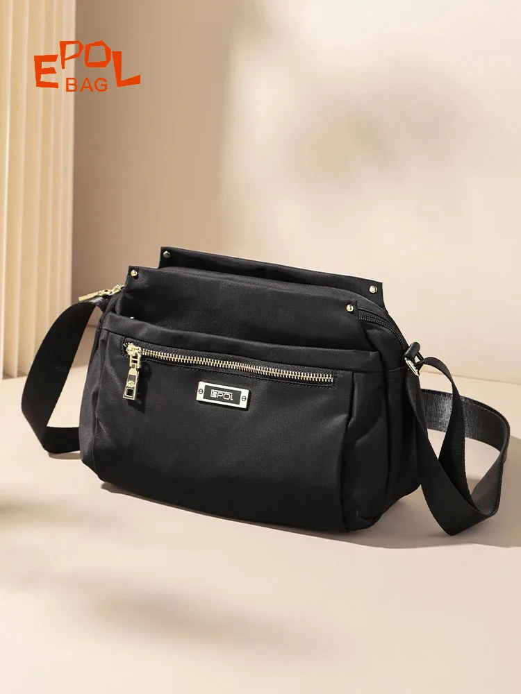 EPOL Shoulder Bags for Women 2024 New Adjustable Straps High Quality Shopping Exquisite Multiple Pockets Crossbody Bag 6006-14