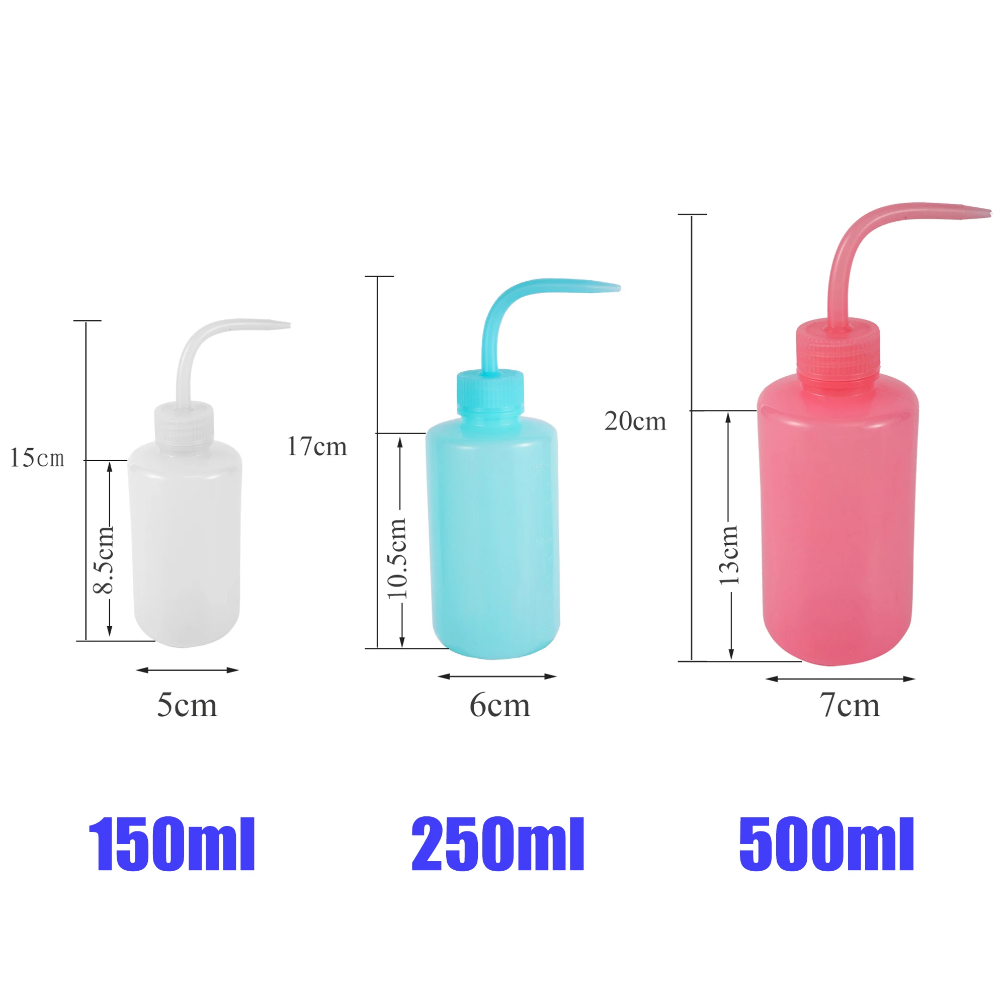 특수 식물 꽃 짜기 병, 다육 식물 물뿌리개, 긴 노즐 물 부리 붓기 주전자 도구, 150, 250, 500ml, 1 PC