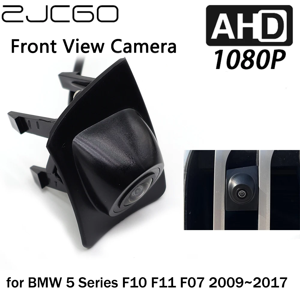 

ZJCGO Car Front View LOGO Parking Camera AHD 1080P Night Vision for BMW 5 Series F10 F11 F07 2009~2017