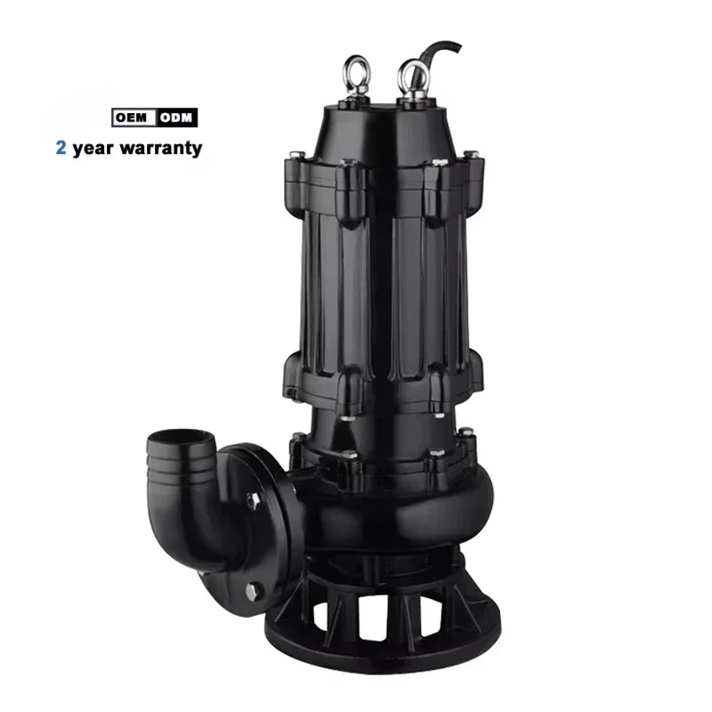 Submersible Sewage Pump High Flow Sewage Lifting Pump No Blockage 220v/380v Basement Drainage Pump