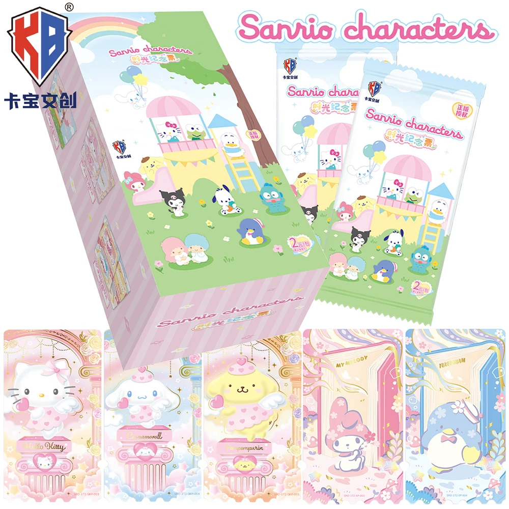 

KABAO Original Sanrio Collection Card Popular IP Japanese Star Cartoon Character Card Children's Favorite Christmas Party Gift