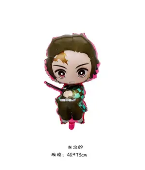 鬼滅之刃主題派對裝飾 鬼滅之刃氣球 爐門炭治郎祢豆子氣球 嬰兒派對 鬼滅之刃派對用品 8 最佳銷售 鬼滅之刃小隊 - №6