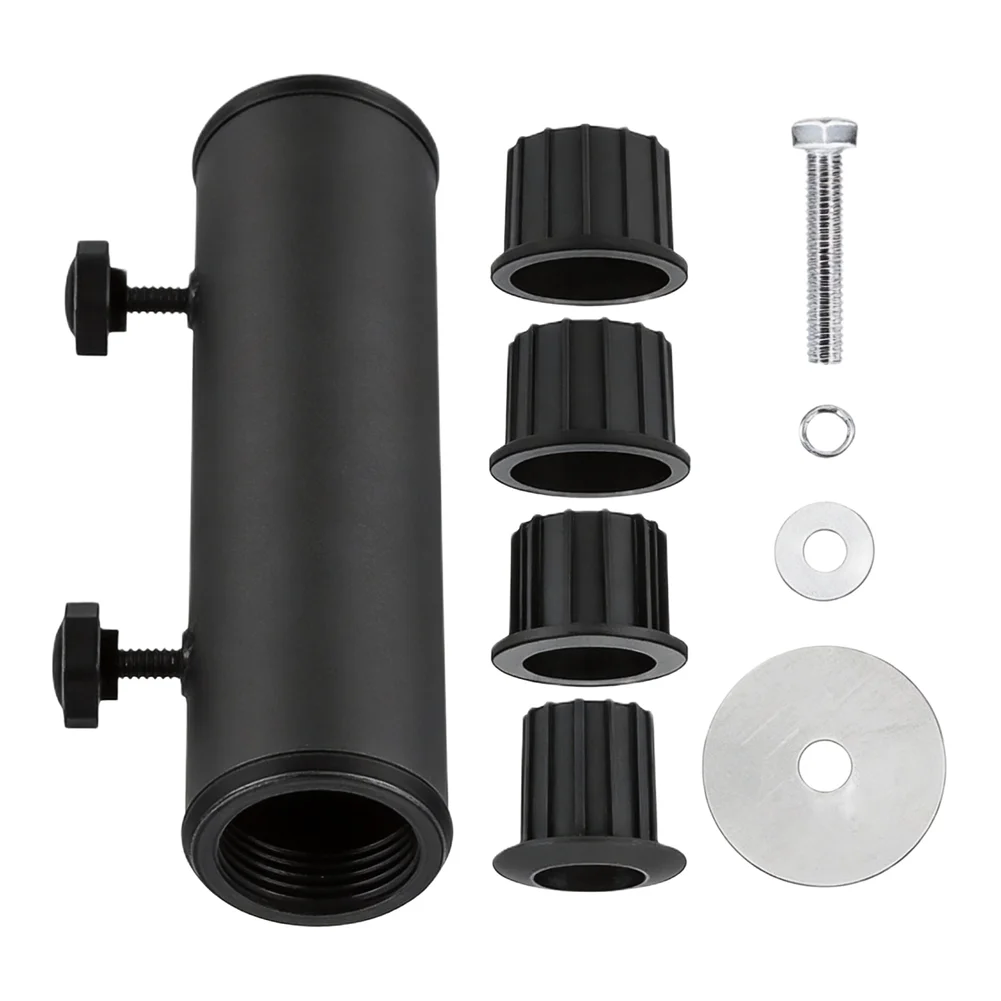 30cm Adjustable Umbrella Holder Customization Umbrella Setup Industrial-grade Stainless Steel Garden Or Patio Use