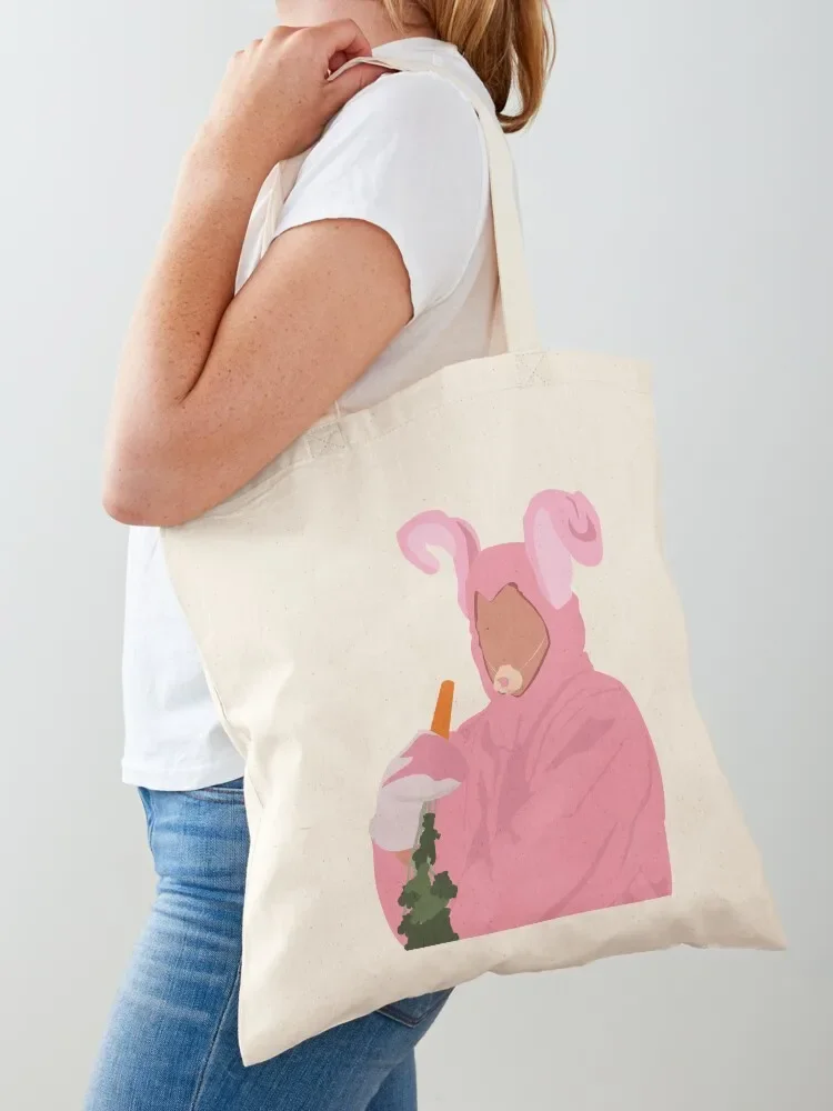 

Chandler In Pink Bunny Costume Tote Bag tote bag woman hand bag ladies tote bags aesthetic