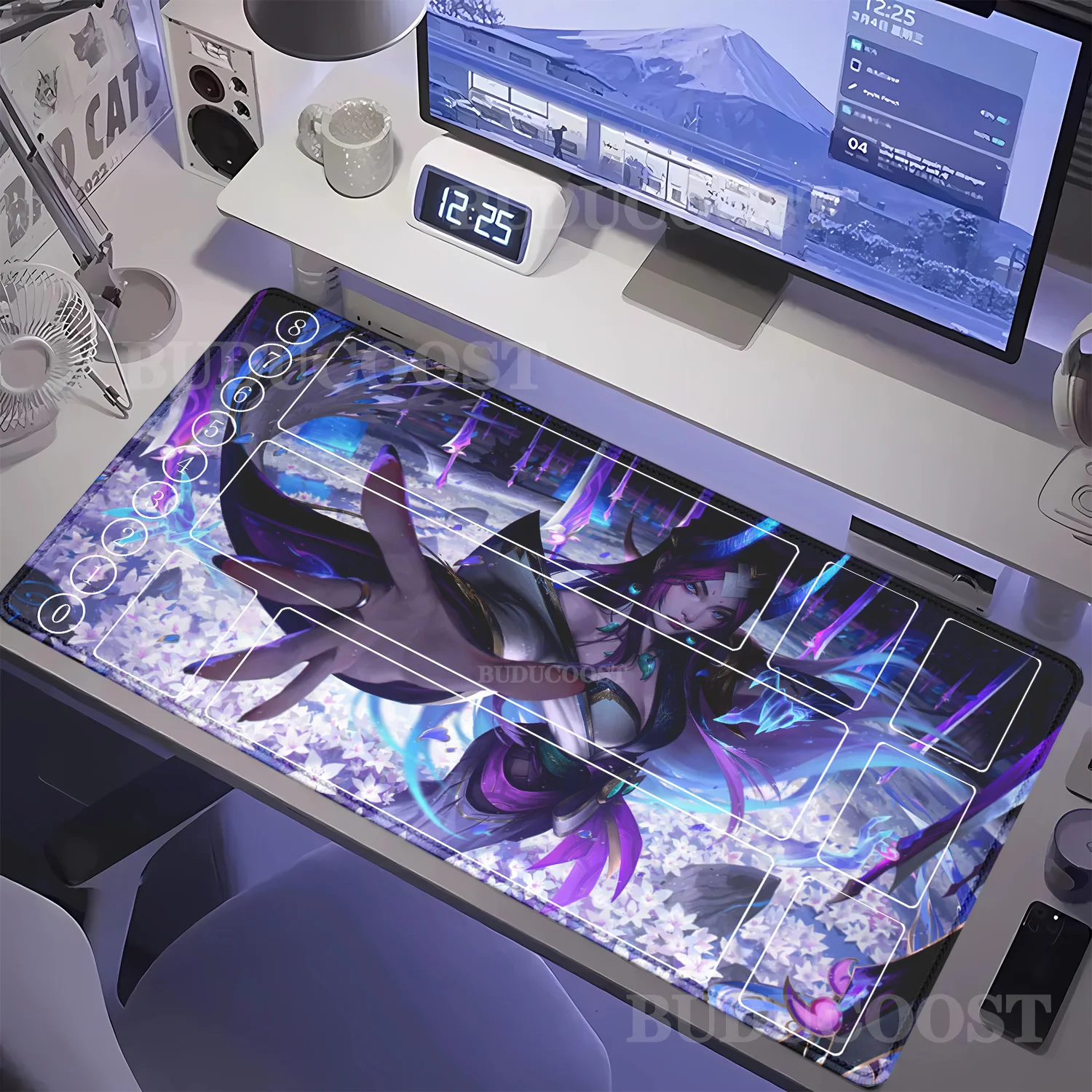 HD Printing playmat League of Mouse Pad Legends Riftbound Series TCG LOL Card 600x350mm office Stitched Edge Board Game Desk Mat - view 3