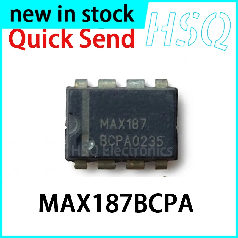 1PCS MAX187BCPA Direct Insertion Analog-to-digital Converter Chip IC DIP-8 New in Stock