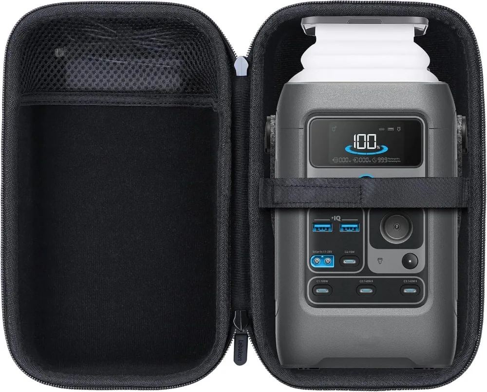 حقيبة تخزين متينة لمحطة الطاقة المحمولة 288 وات في الساعة - حماية ضد الماء والصدمات #2