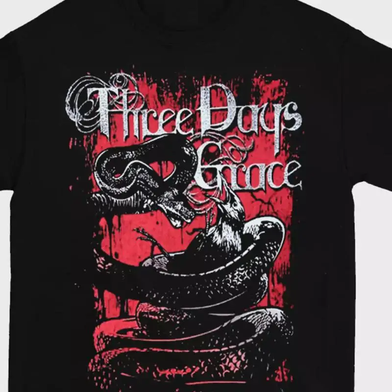 

Футболка Three Days Grace для мужчин и женщин S 4XL Band