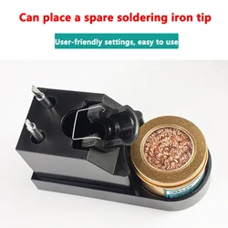 CXG Stand for soldering iron with Tip Cleaner Brass Wire and Sponge Soldering stand soldering bracket L009