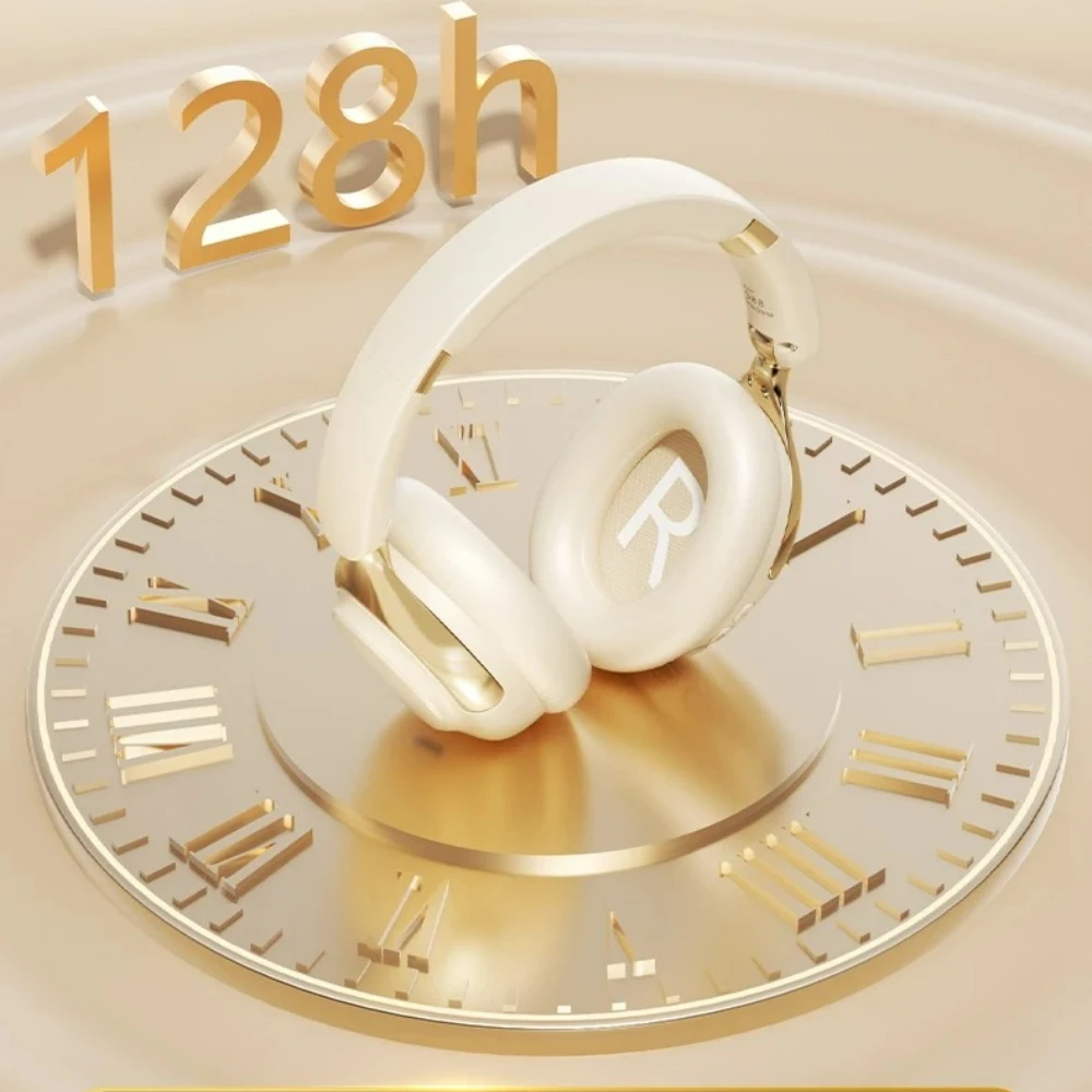 سماعات أذن للألعاب عالية الجودة 2026 ANC بطارية 100H سماعات رأس لاسلكية ترجمة AI تستخدم الصوت المحيطي