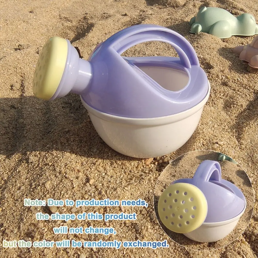 1 Set Emmer Strand Zand Speelspeelgoed Schop Draagbare Strandemmer Speelgoed Lichtgewicht Plastic Strand Speelspeelgoed Kinderen
