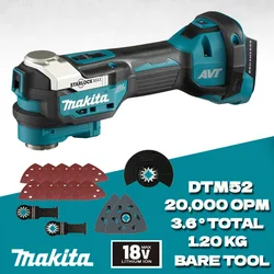 MAKITA Cordless Multifunction Oscillating Multi-Tools Brushless Motor Trimmer Saw Renovator Electric Saw Power Tools DTM52