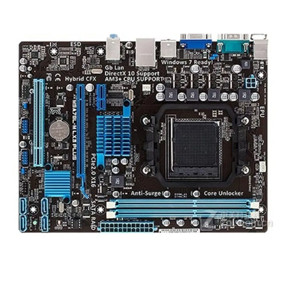 For M5A78L-M LX3 PLUS Desktop Motherboard 760G 780L Socket AM3+ DDR3 16G Micro ATX UEFI BIOS Mainboard