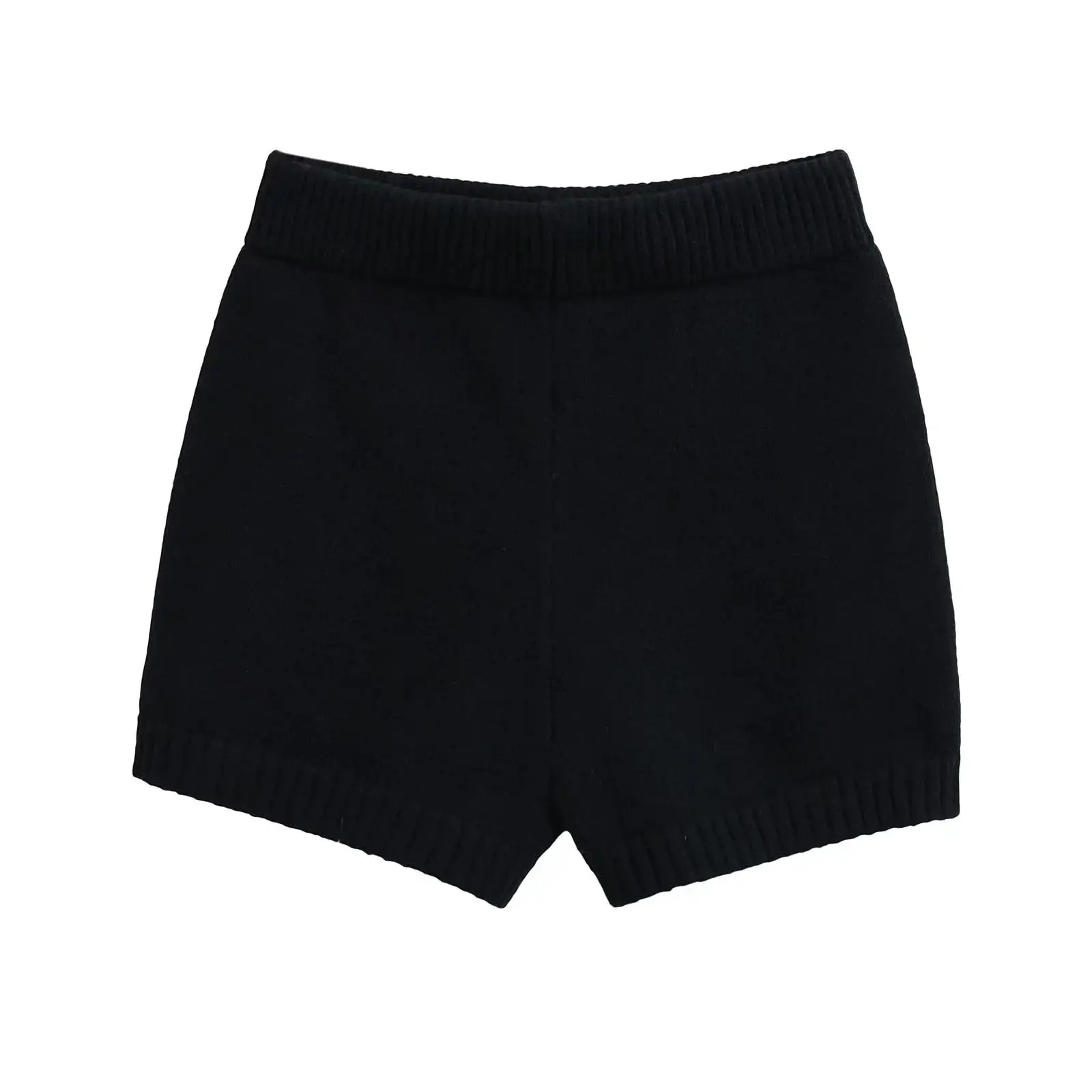 العصرية محبوك ort السراويل عالية الخصر مستقيم الساق فضفاضة عارضة واسعة الساق السراويل للنساء في ey تنوعا ربيع الخريف الشتاء